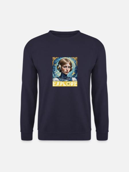 Dare to Explore - Unisex Sweatshirt - navy