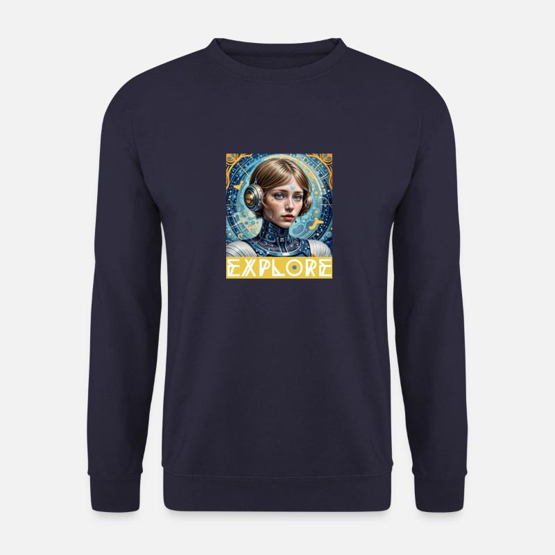 Osez explorer - Sweat-shirt Unisexe - marine