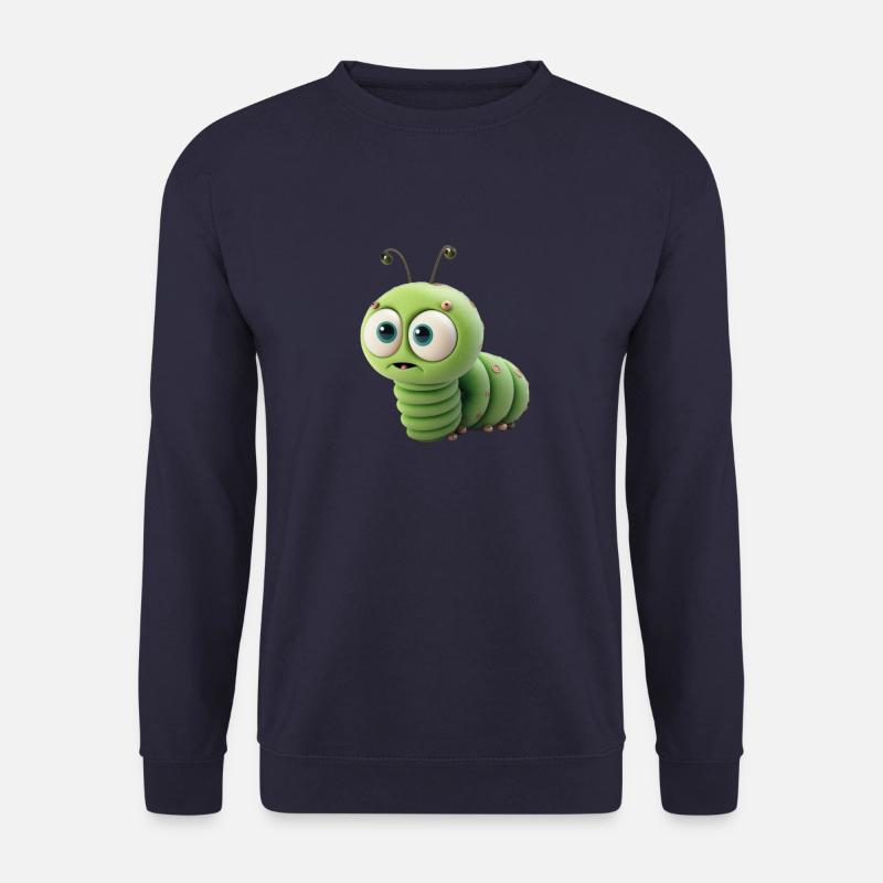 Baby caterpillar - Unisex Sweatshirt - navy