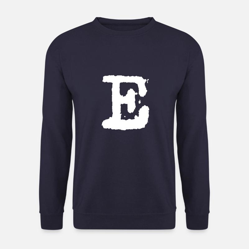 E - Unisex Sweatshirt - navy