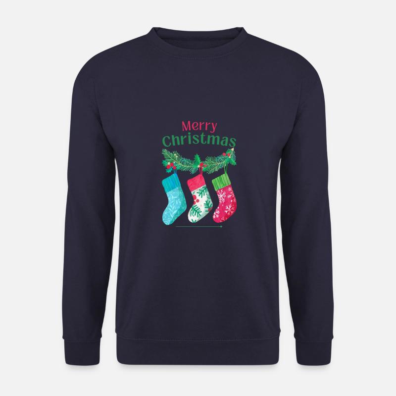 Merry Christmas - Unisex Pullover - Navy