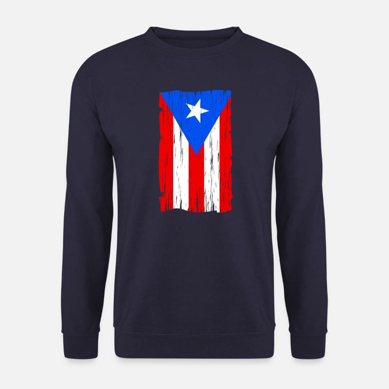 Puerto Rico - Unisex Pullover - Navy