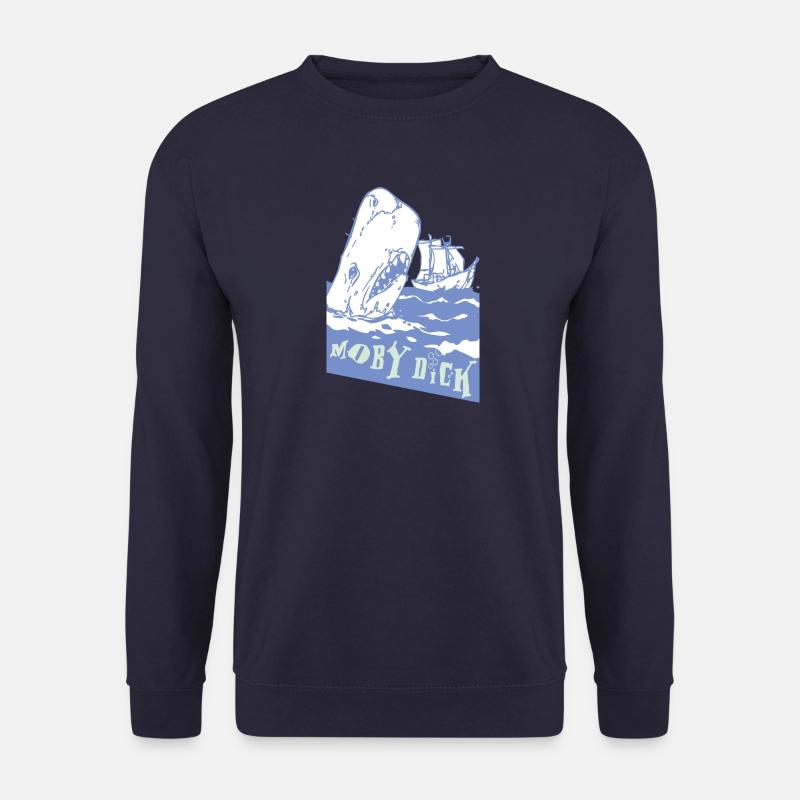Moby Dick - Unisex Pullover - Navy