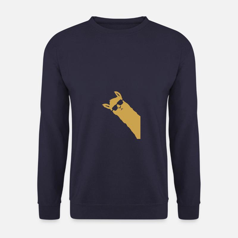 Alpaka lustig - Unisex Pullover - Navy