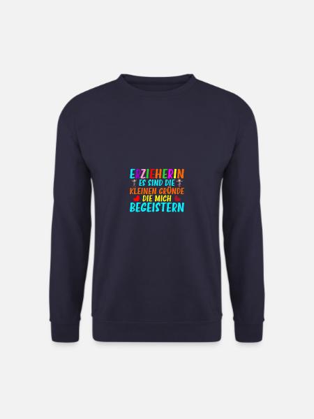 Die kleinen Gründe Erzieherin Kita - Unisex Pullover - Navy