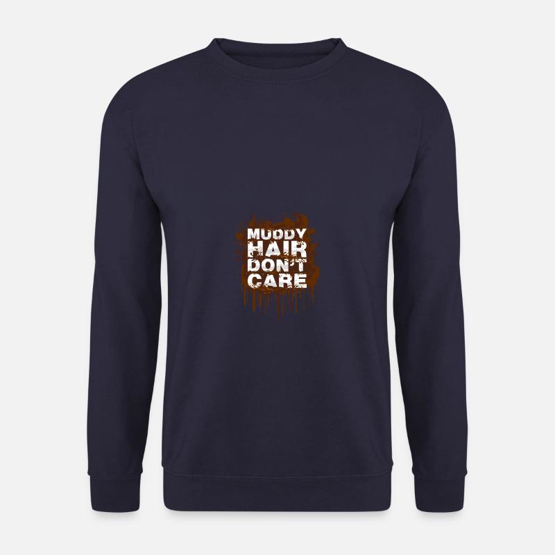 Muddy hair Schlammlauf Mud Run Muddy Race - Unisex Pullover - Navy