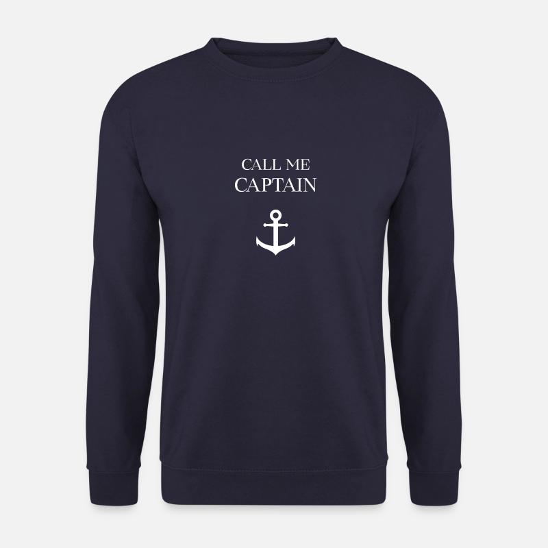 Nenn mich Kapitän! - Unisex Pullover - Navy
