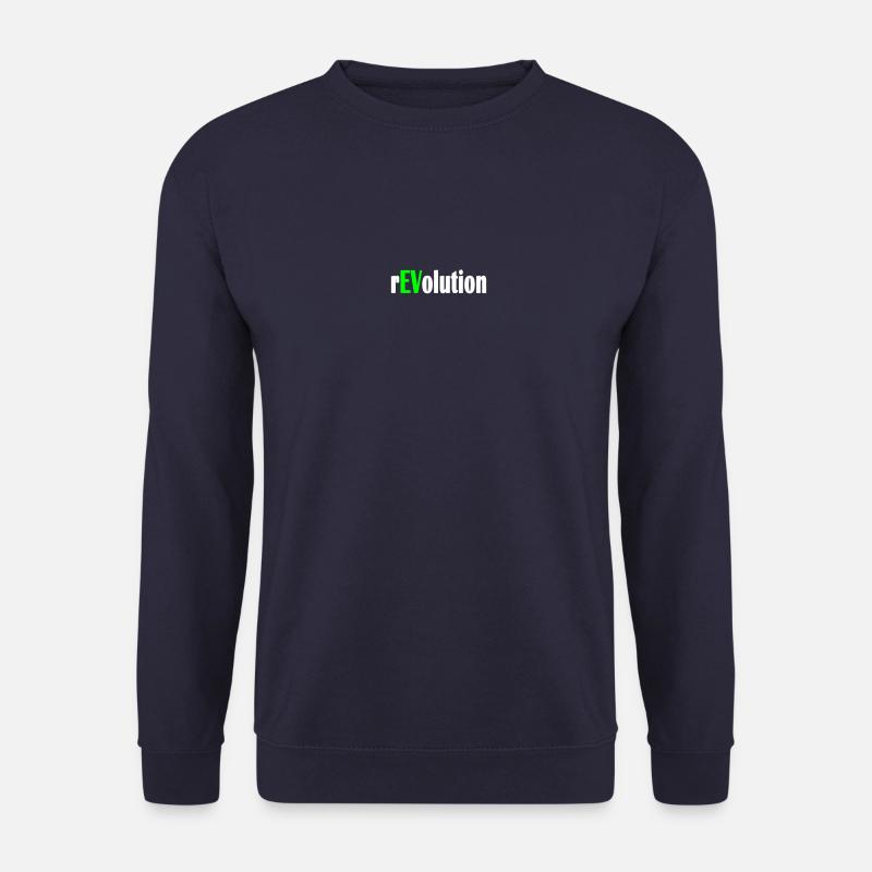 Elektroauto Revolution - Unisex Pullover - Navy