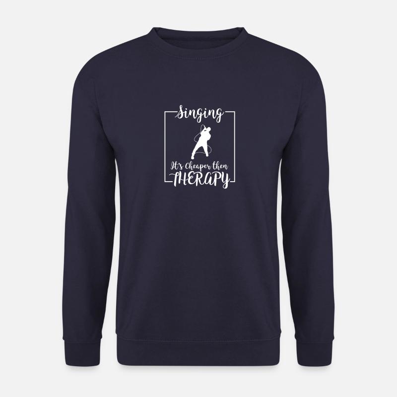 chanteuse chanteuse profession de chanteuse - Sweat-shirt Unisexe - marine