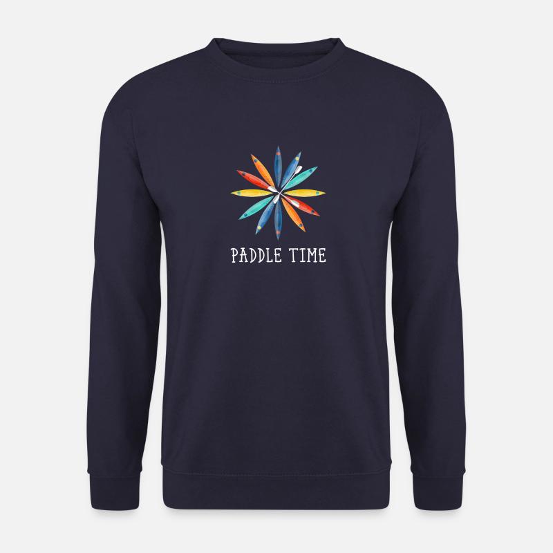 Kayak fahren Geschenk Wildwasser Fluss - Unisex Pullover - Navy