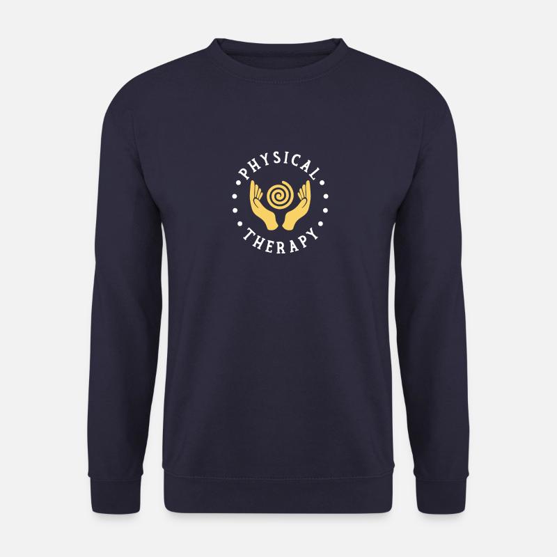 Physiotherapie Geschenk physio therapeut - Unisex Pullover - Navy