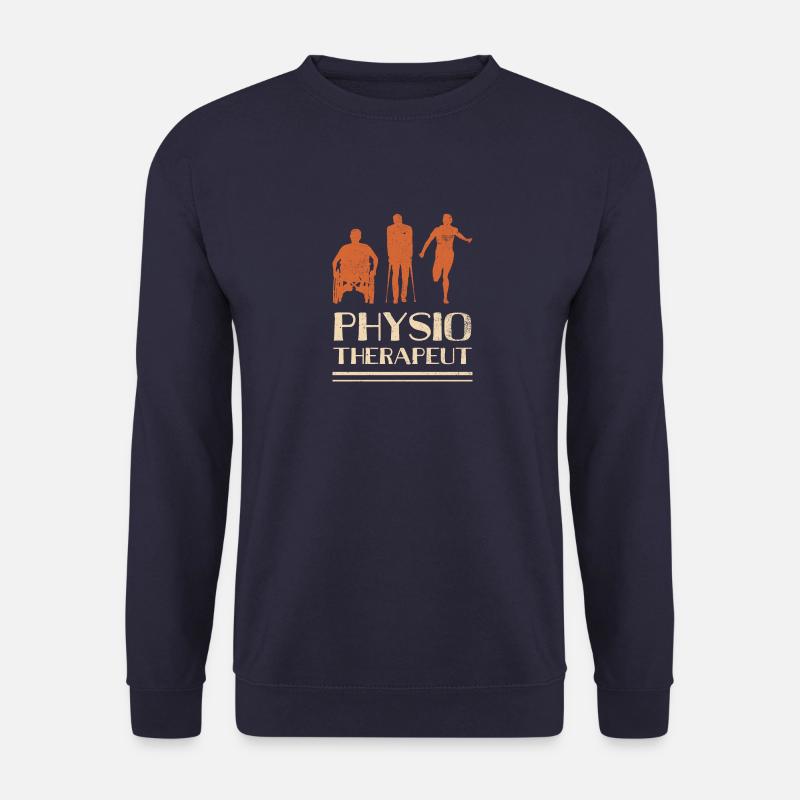 Physiotherapie Geschenk physio therapeut - Unisex Pullover - Navy