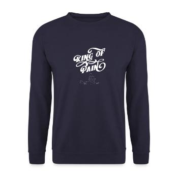 Physiothérapeute en physiothérapie - Sweat-shirt Unisexe - marine - Devant - Alina (178cm) & Michal (187cm)