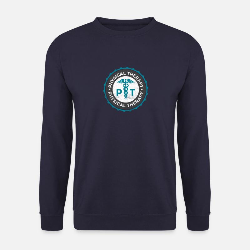 Physiotherapie Geschenk physio therapeut - Unisex Pullover - Navy