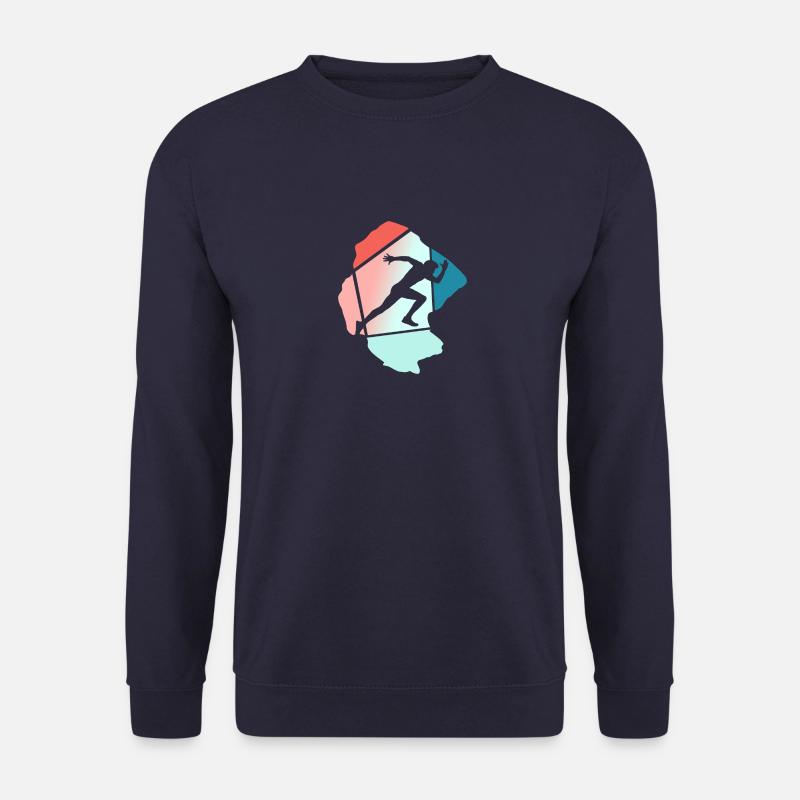 Laufen Sprint Sprinten Sprinter - Unisex Pullover - Navy