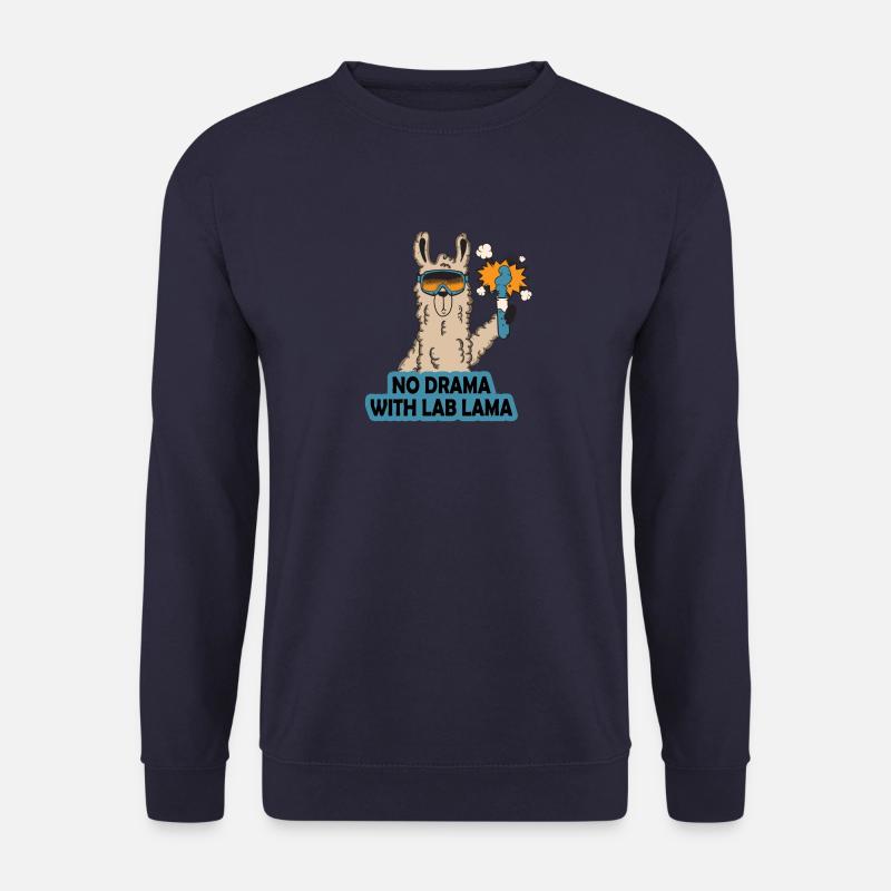 No Lab Drama Lama - Unisex Pullover - Navy