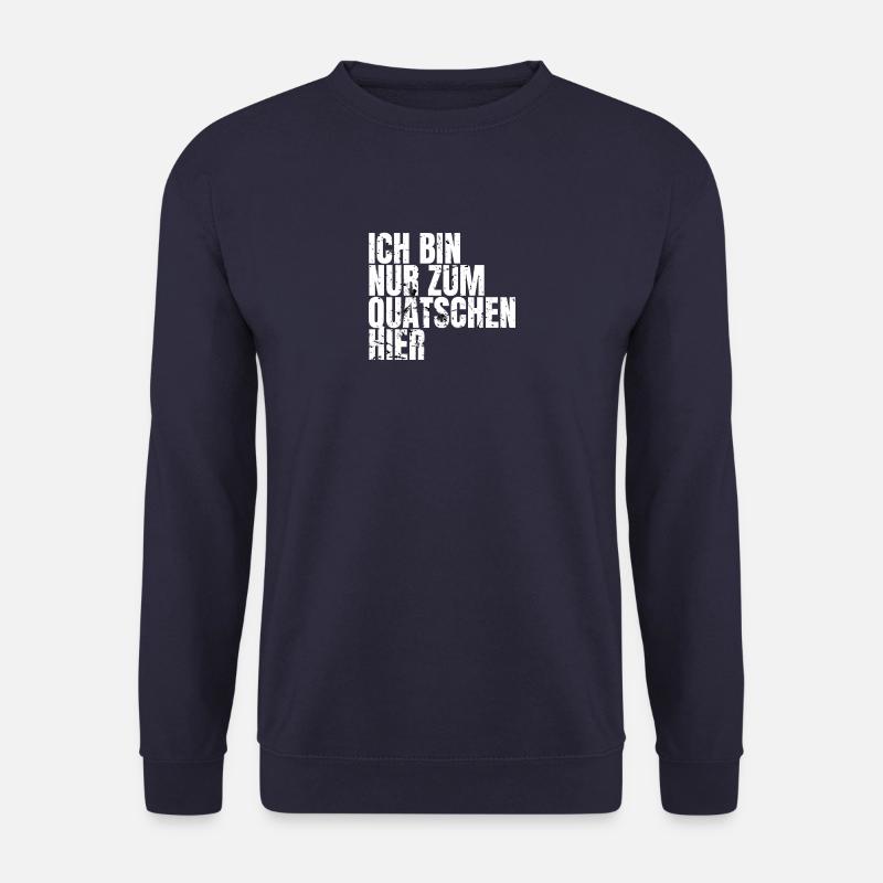 Anti Fitness DESIGN - Unisex Pullover - Navy