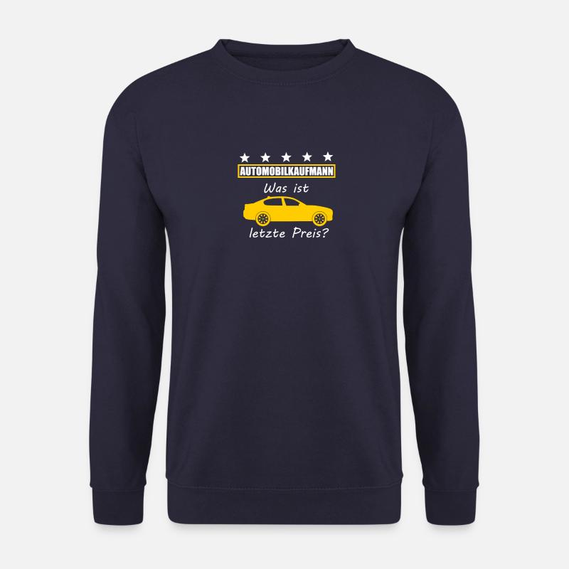 Automobilkaufmann Autoverkäufer Automobilkaufleute - Unisex Pullover - Navy