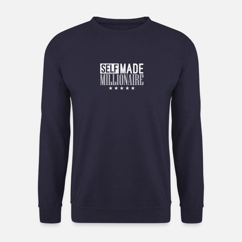 Self Made Millionaire - Unisex Sweatshirt - navy