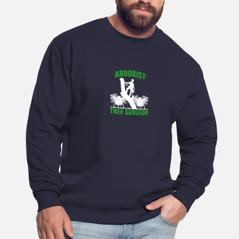 Arborists tree surgeon tree processor chainsaw gift Unisex Sweatshirt