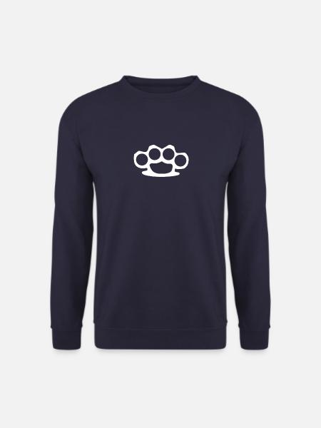 Schlagring Fight Brawl - Unisex Sweatshirt - navy