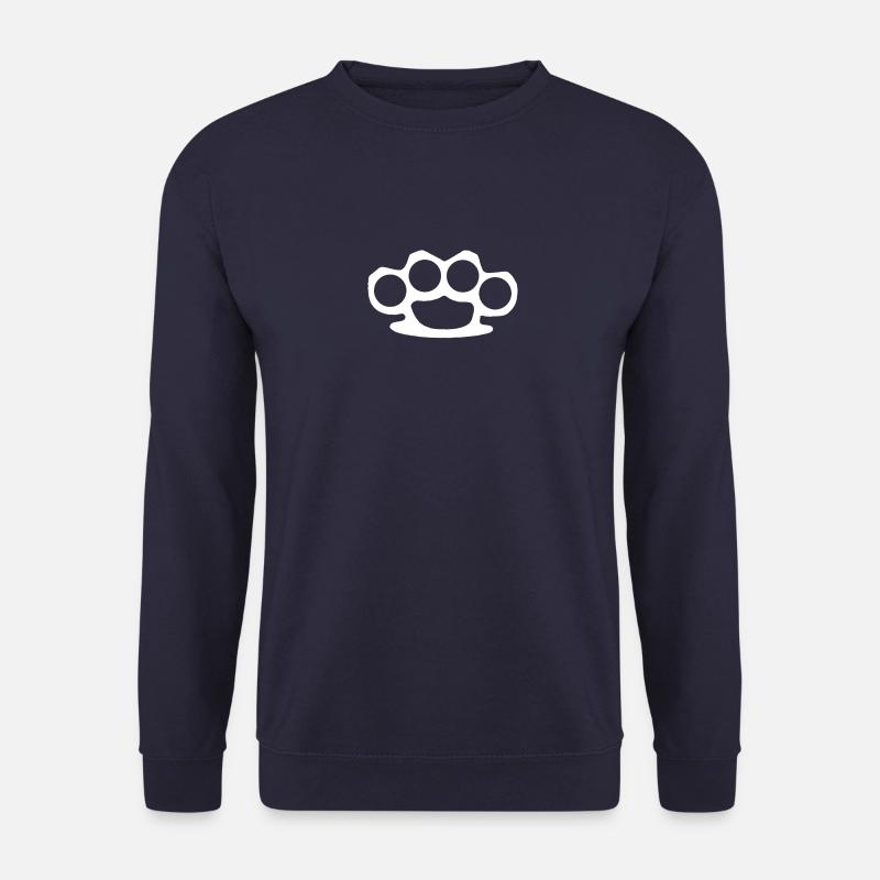 Schlagring Fight Brawl - Unisex Sweatshirt - navy
