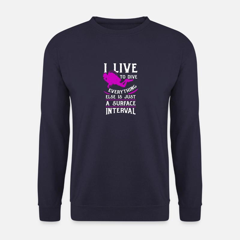 Tauchen - Unisex Pullover - Navy