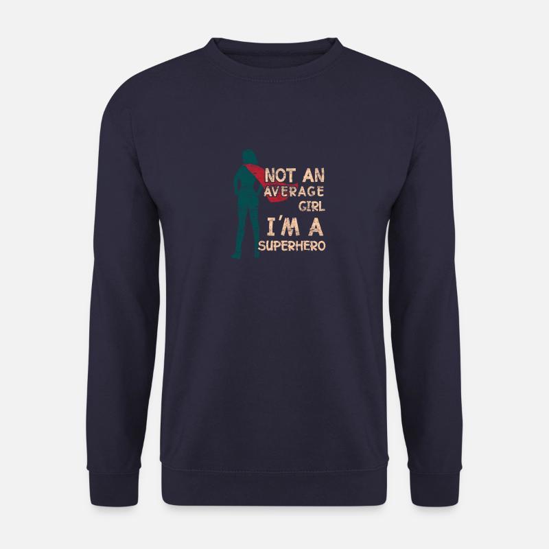 Superheld Frau - Unisex Pullover - Navy