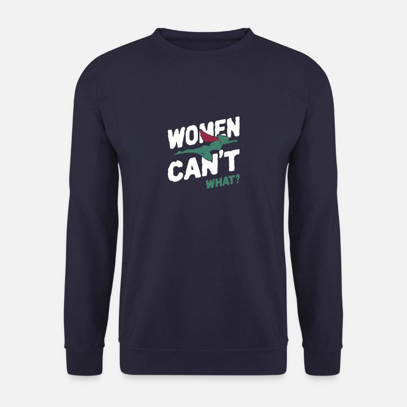 Superheld Frau - Unisex Pullover - Navy