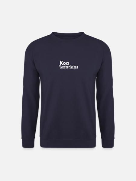 Dialect Koa Lercherlschas Shirt - Unisex Sweatshirt - navy