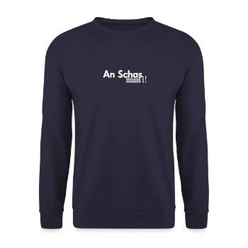 Je n’ai pas besoin de dialecte Autriche Bavière - Sweat-shirt Unisexe - marine - Devant - Alina (178cm) & Michal (187cm)