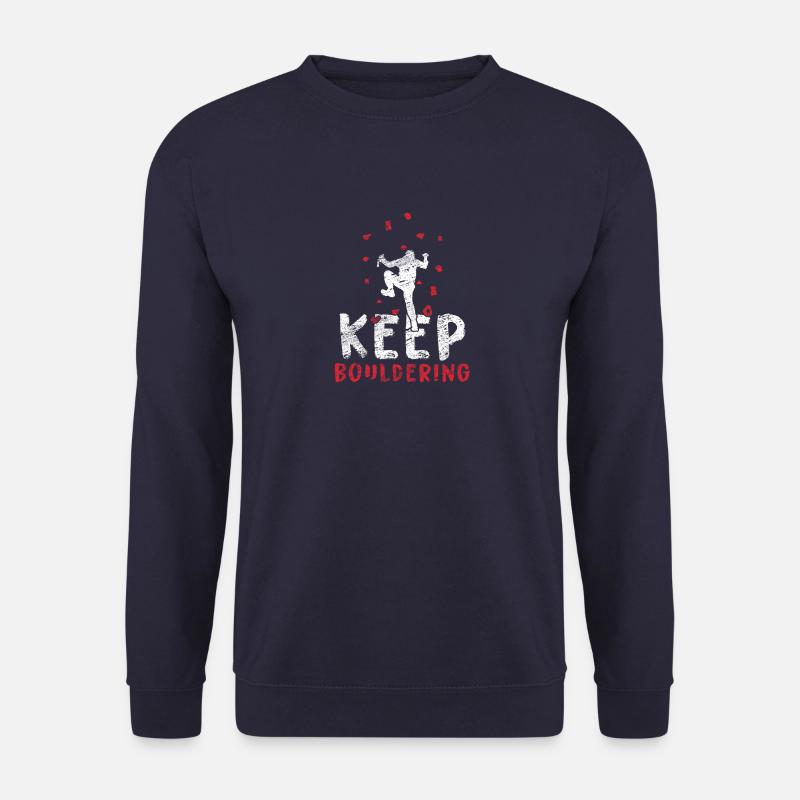Bouldern - Unisex Pullover - Navy