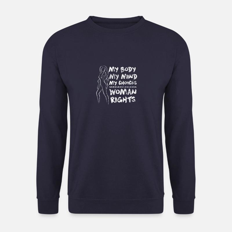 women's rights - Unisex Sweatshirt - navy