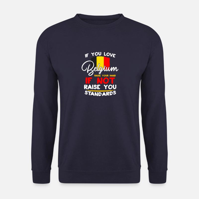 Belgium - Unisex Sweatshirt - navy
