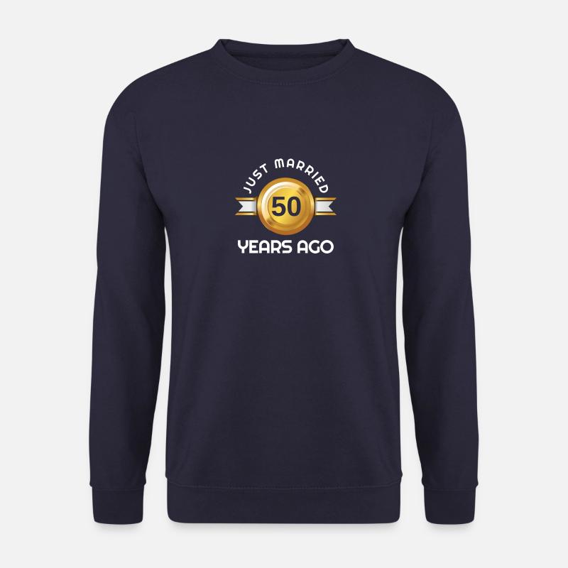 Golden wedding - Unisex Sweatshirt - navy