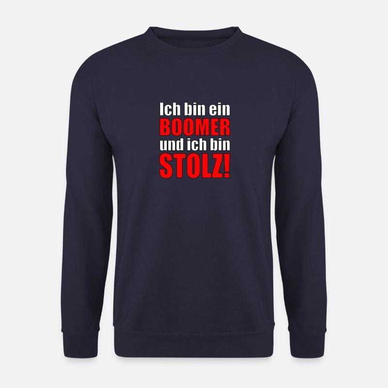 Boomer stolz Baby Boomer Generation - Unisex Pullover - Navy