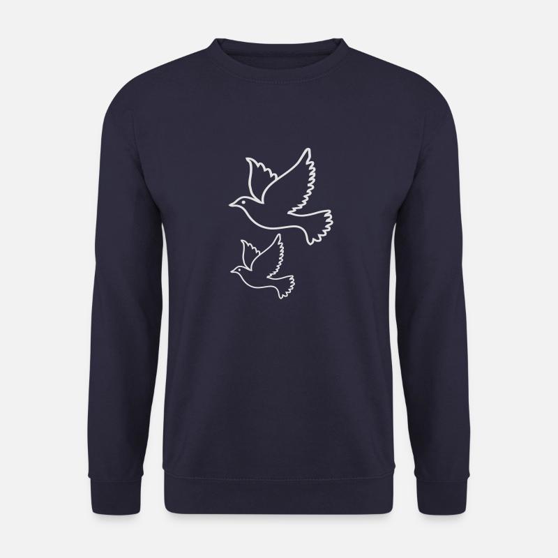 Friedenstaube - Unisex Pullover - Navy