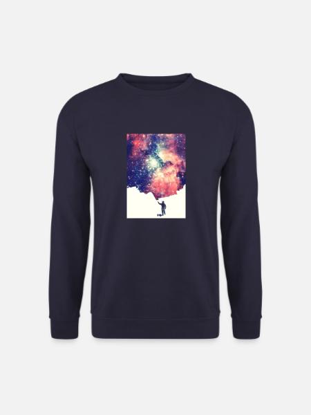 Painting the universe - Handycase - Unisex Pullover - Navy