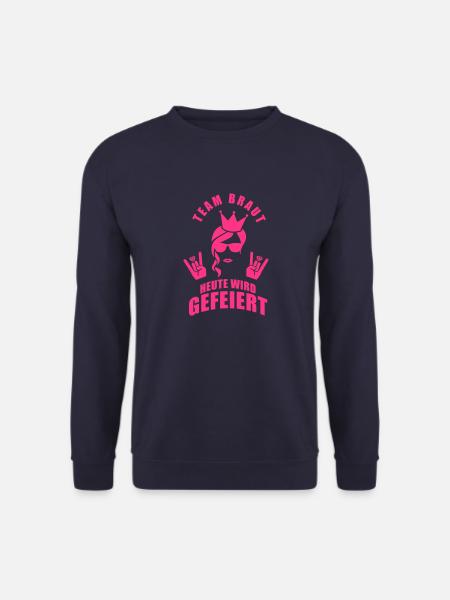 Team Braut - Heute wird gefeiert - Unisex Pullover - Navy