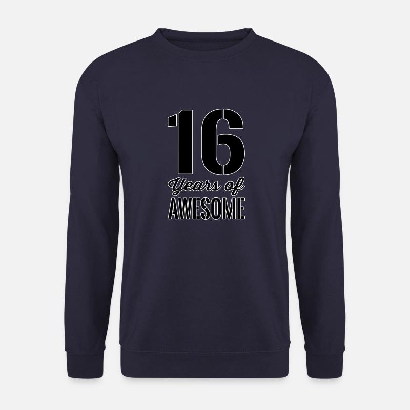 Cadeau du 16e anniversaire - Sweat-shirt Unisexe - marine