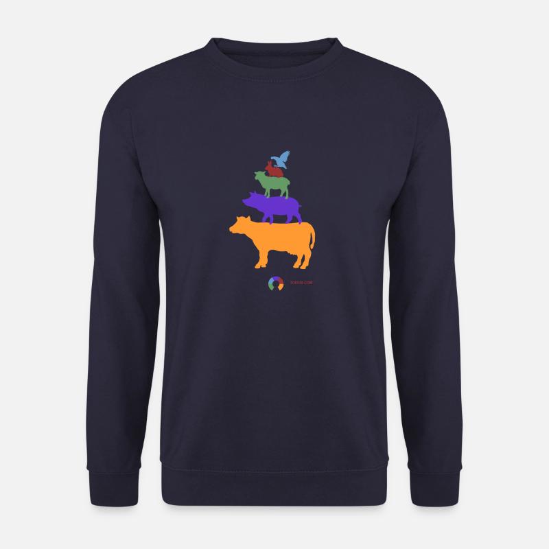 Pyramide ANIMALs Farm - Unisex Pullover - Navy