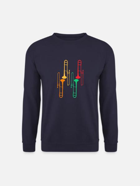 Trombone Collection - Trombone Player - Sweat-shirt Unisexe - marine