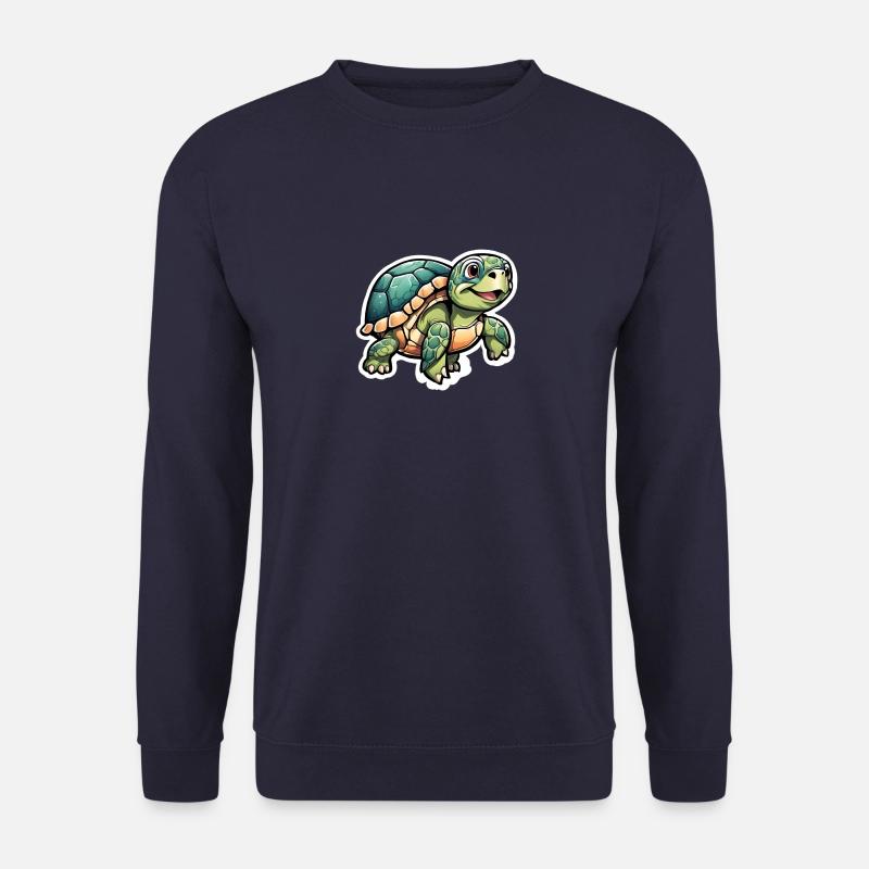 Süsse Wasserschildkröte - Unisex Pullover - Navy