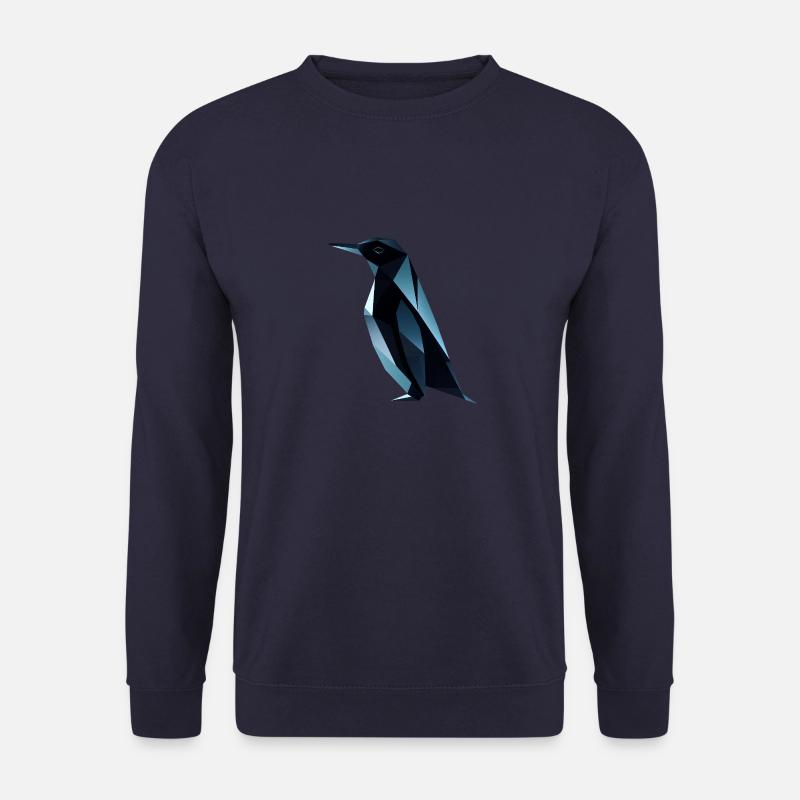 Cute Penguin Low Poly Design - Unisex Sweatshirt - undefined