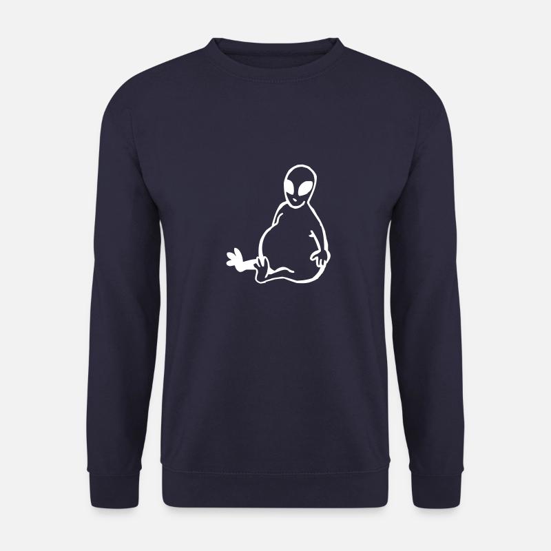 Dicker Alien - Unisex Pullover - Navy