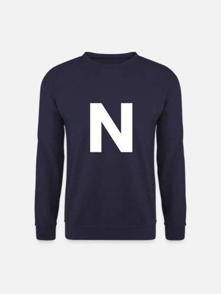 N - Unisex Sweatshirt - navy