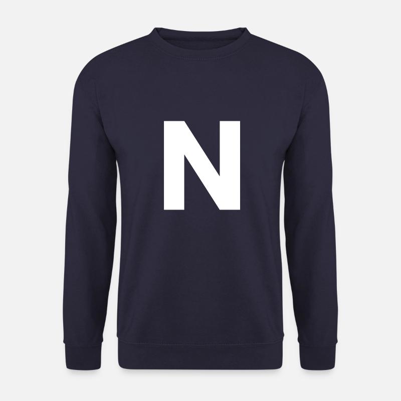 N - Unisex Sweatshirt - navy