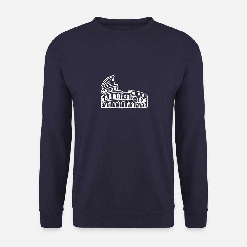 Kolosseum Rom Wahrzeichen Sehenswürdigkeit Berühmt - Unisex Pullover - Navy