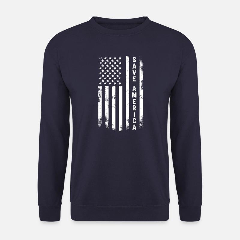 Save America - Unisex Pullover - Navy