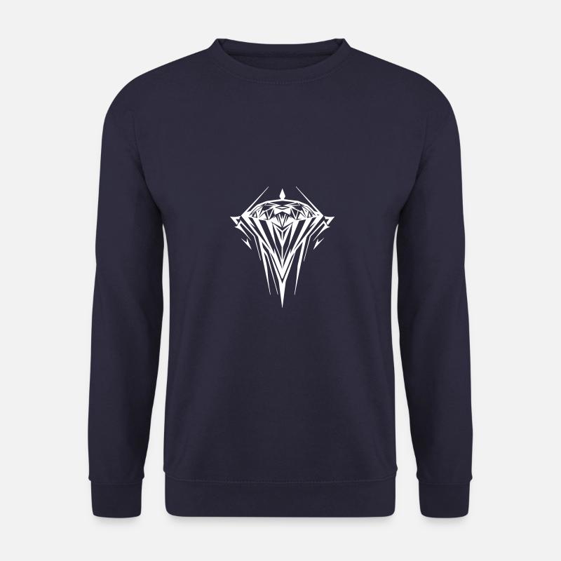 Diamant Juwel Edelstein - Unisex Pullover - Navy